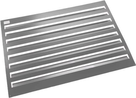 Evolar Acherplaat voor Airco Omkasting Licht Antraciet Medium