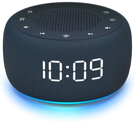 Digitale Wekker - Wekkerradio - Reiswekker - Donkerblauw