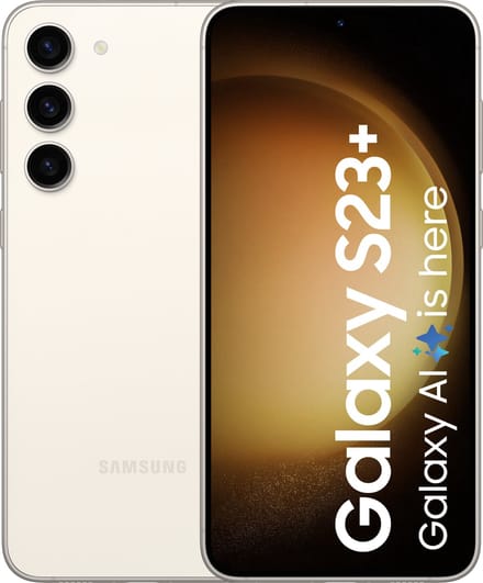 Samsung Galaxy S23 Plus 5G Reconditionné 12 Go RAM/256 Go Smartphone SIM+eSIM 8/512GB blanc