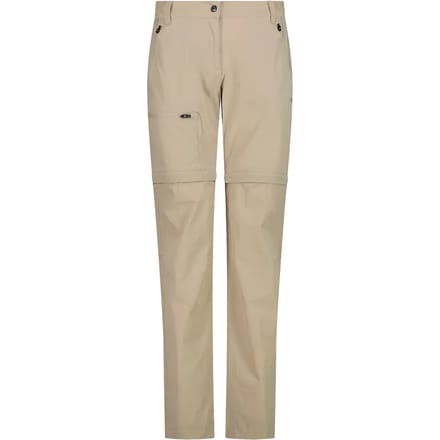 Dames Stretch Zip Wandellbroek met Cargozakken CMP