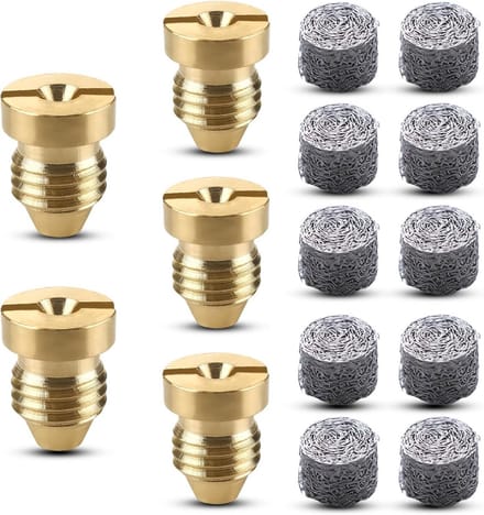 Set van 5 Schuimkanon Verstuiver Nozzles met 10 Schuim Maker Vervangingen
