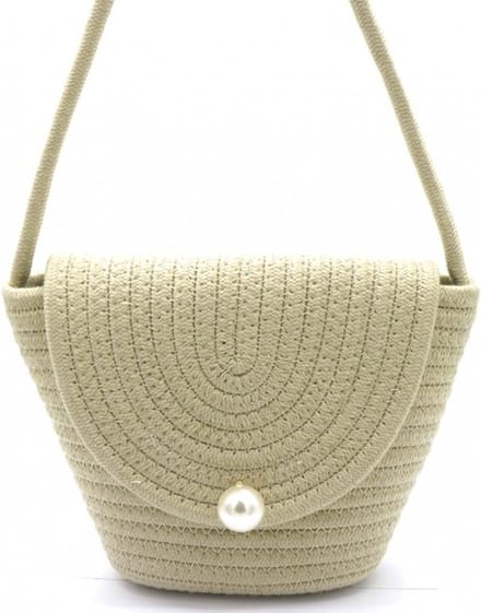 Tas Katoen - 22x16x7 cm - Beige