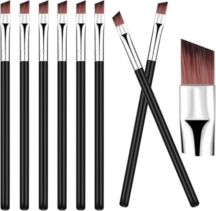 Multifunctionele Makeup Borstels - Eyebrow Brush - Eye Shadow Brush - Eyeliner Brush - Concealer Brush - Eyelash Brush - Angled Angle Brush - Eyeshadow Applicator (Pack van 8)