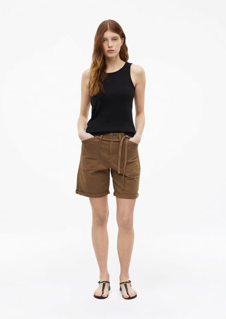 Jeans mid rise Wide Leg dames s.Oliver Suri Garment Dye