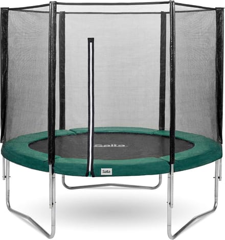 Ronde Trampoline - Springkussen Buiten - Buiten Spelen - Gegalvaniseerd Stalen Frame - 183 cm Diameter - Groen