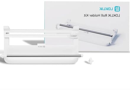 Rolhouder Set - Vinyl Accessoire - Grote Projecten - Zonder Snijmat - 34x27cm - Wit