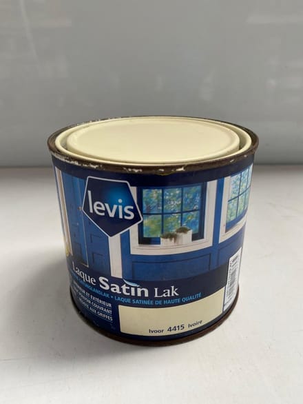 Levis SatijnglansLak Hout 0.5L | Ivoor 4415