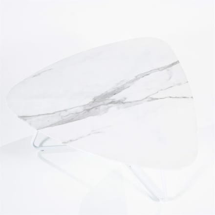 Salontafel Neno 95x85cm - wit
