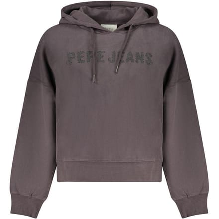 Pepe Jeans Zwarte Katoenen Dames Sweatshirt