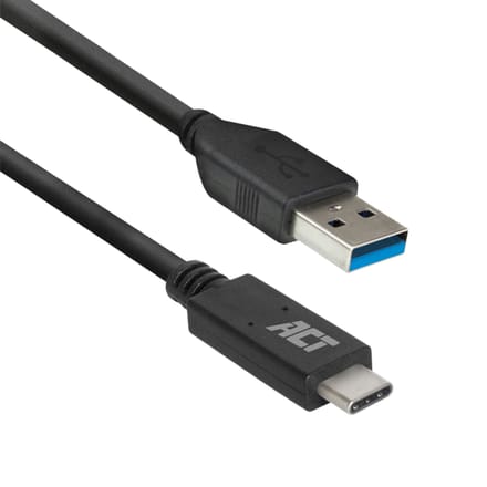 ACT USB 3.0 kabel, USB-A naar USB-C, 2 meter AC7417