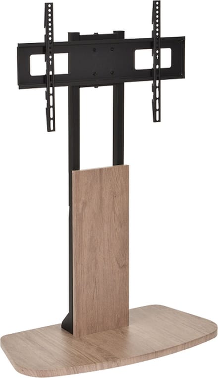 Ferro TV standaard zwart grijs houtprint