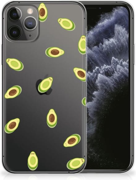 Apple iPhone 11 Pro Siliconen Case Avocado