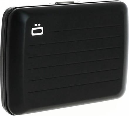 Ögon Designs Stockholm V2.0 RFID Creditcardhouder - Aluminium - Zwart