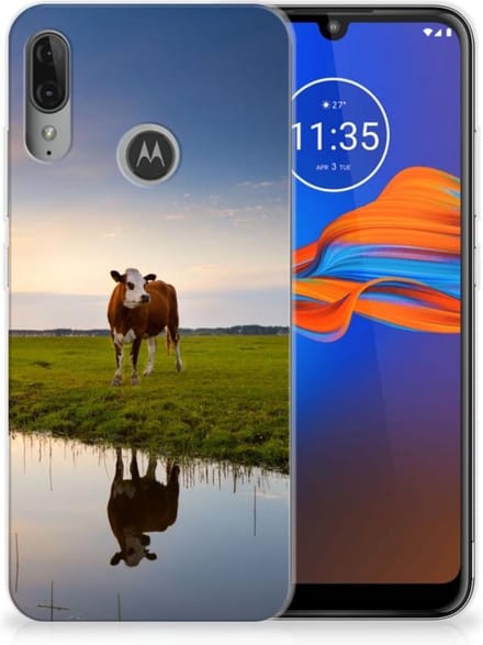 Motorola Moto E6 Plus TPU Hoesje Koe