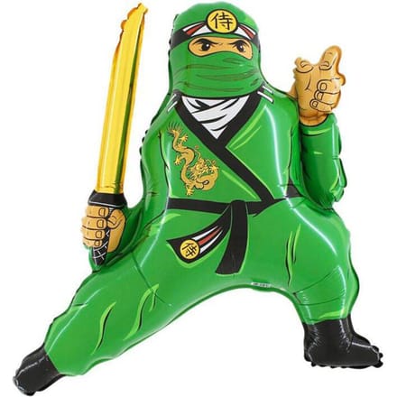 Folieballon - Groene Ninja