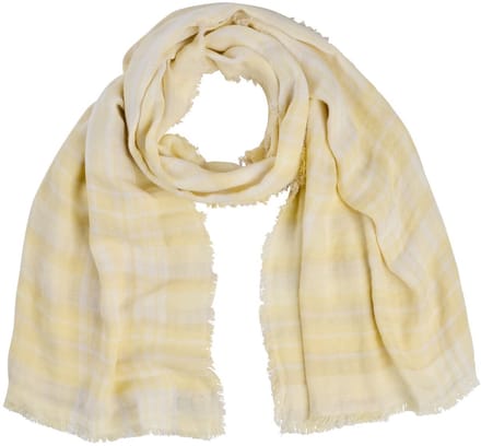 camel active Zachte geweven sjaal van katoenmix - Maat - Citroengeelwomenswear-OS