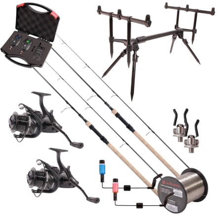 Ultimate Bionic High End Carp Set - 3.5lbs Cork handle - Karper Set