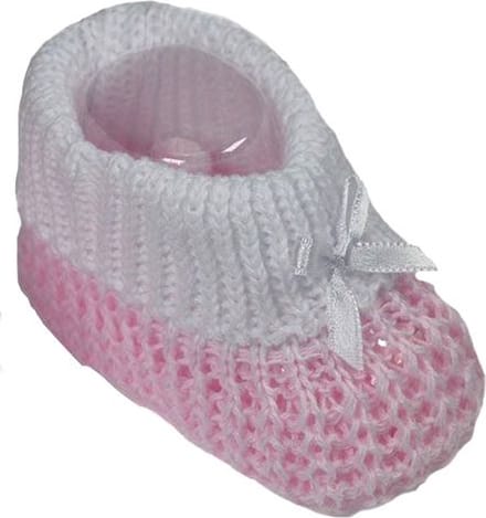 Soft Touch Babysloffen Junior 0-3 Maanden Roze Wit S431