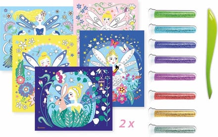 Sycomore knutselset glitter feeën - creatief speelgoed voor kinderen.