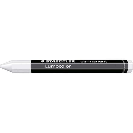 Staedtler Lumocolor 236 omnigraph permanent Markeerkrijt Wit 12 stuk(s)