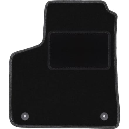 Bestuurdersmat zwart voor: Daewoo Rezzo minivan (2000-2011)