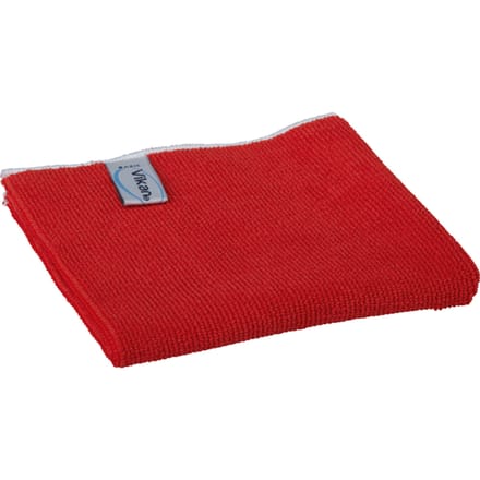 Microvezeldoek Vikan Basic 32x32cm rood