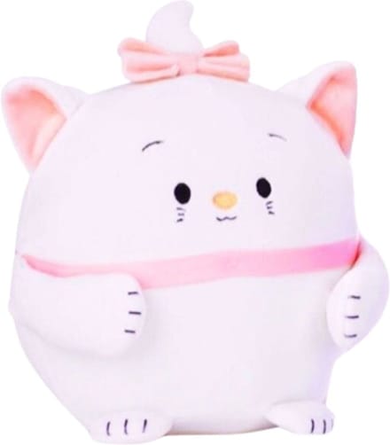 Marie - Disney Squashy Podgies Pluche Knuffel 24 cm