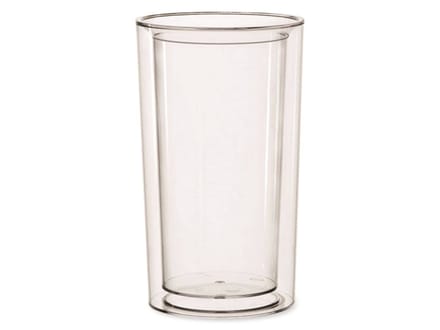 APS Pure flessenkoeler - transparant - dubbelwandig SAN - hoogte 23 cm - binnen Ø 10,5 cm