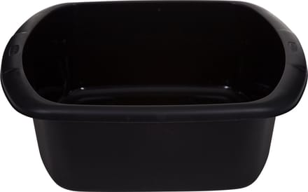 Whitefurze Afwasteil/afwasbak - 9 liter - zwart - 38 x 32 x 13 cm