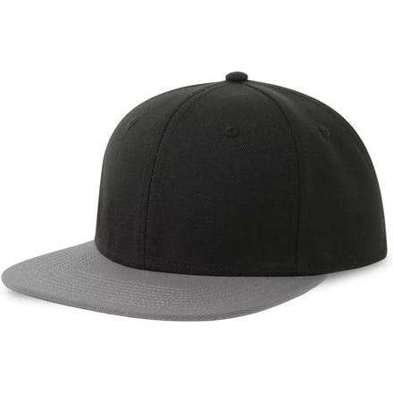 Atlantis Headwear Snap Back-S Cap AT685 - BLACK/GREY - One size