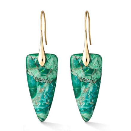 Marama Oorbellen Turquoise Pendant - natuursteen - premium kwaliteit