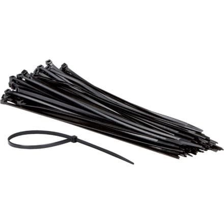 Kabelbinders IEZZY nylon 4.8x300mm D 81mm zwart 100 stuks