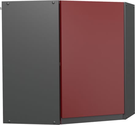 Vicco R-Line Hoek hangkast – 57 cm J-vorm Rood