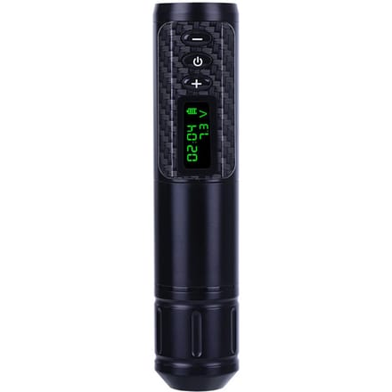Motor Tattoo Pen Draadloze Batterij Motor Tattoo Machine Stabiele Output Verstelbare Naaldlengte zwart