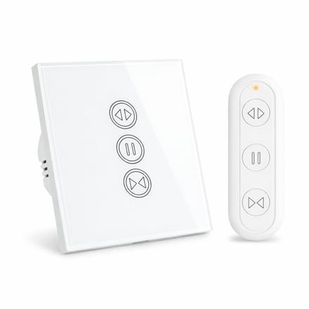 Slimme Rolluikschakelaar inbouw met Touchscreen, App & Afstandsbediening