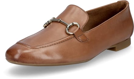 Paul Green - 2596 - Instappers - Kleur: Cognac - Maat: 40