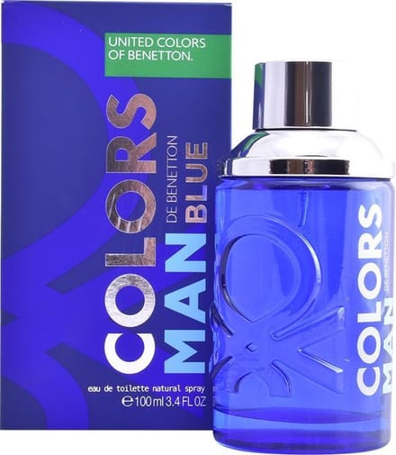 Benetton, Colors de Benetton Blue, Eau De Toilette, Voor Mannen, 100 ml