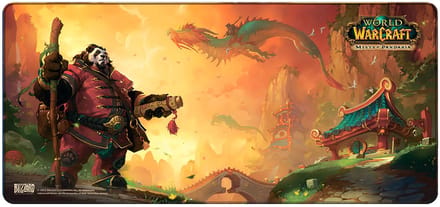 Blizzard World of WarCraft - Pandaren With Lanters - Mousepad