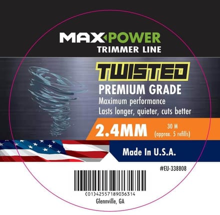 Co-Polymer Trimmerdraad 2.4mm - 30 Meter Lengte - Neongelukkig - Geschikt voor verschillende grasmaaiers