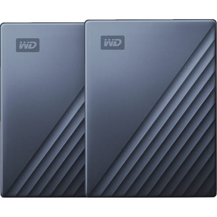 WD My Passport for Mac Type C 2TB Blauw - Duo pack