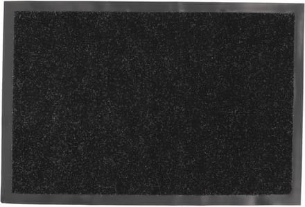 Luance Deurmat - zwart - 60 x 40 cm - voor binnen - PVC / polyester - droogloopmat