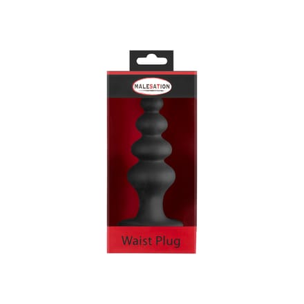 MALESATION Buttplug Waist Plug Zwart
