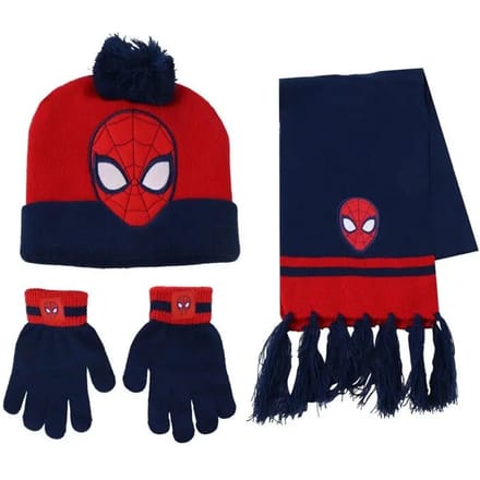 Winterset met muts, handschoenen en sjaal kind Cerda Marvel Spiderman