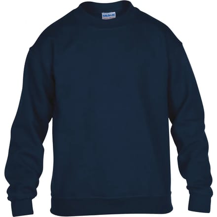 Gildan - Heavy Blend Kinder Sweater - Navy maat XL (176)