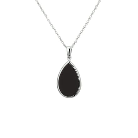 Collier Onyx 42 + 3 Cm