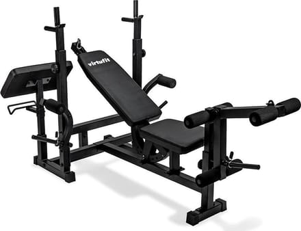 VirtuFit Halterbank - Multifunctionele Fitnessbank Deluxe