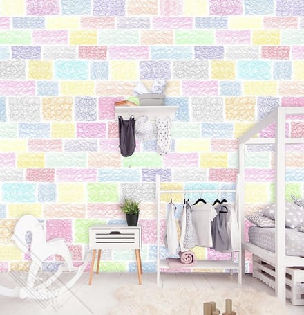 INGK Kinderbehang - Bricks