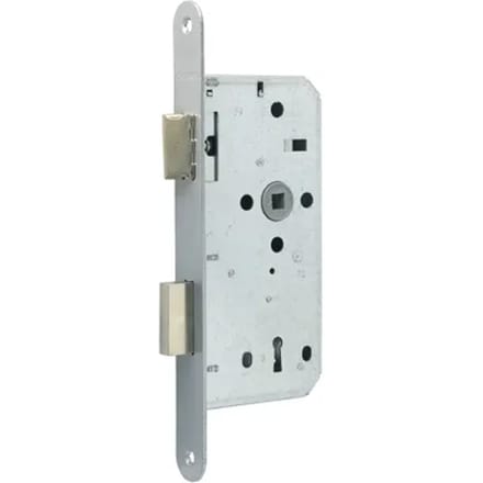 Sencys Insteekslot Deurslot Voor Binnendeur M100 - Grijs Staal - 72x50mm