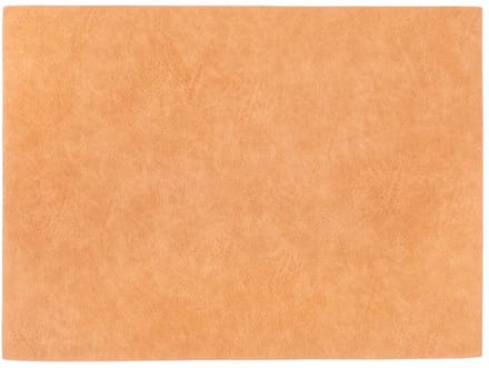 Placemat TROJA - SET/6 - kunstleer - 33x45 cm, zalmkleur