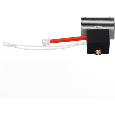 Assemblage Hotend Extrudeur Tout Métal Buse Tige Chauffante Heatbreak Dissipateur Thermique pour Neptune 4 4Pro 3D white